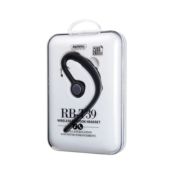 REMAX WIRELES EARHOOK HEADSET RB-T39