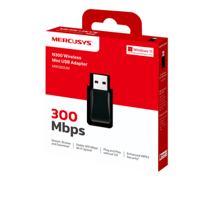 MERCUSUS WI-FI MINI USB ADAPTER MW300UM