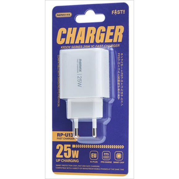 REMAX CHARGER TYPE-C 25W RP-U137